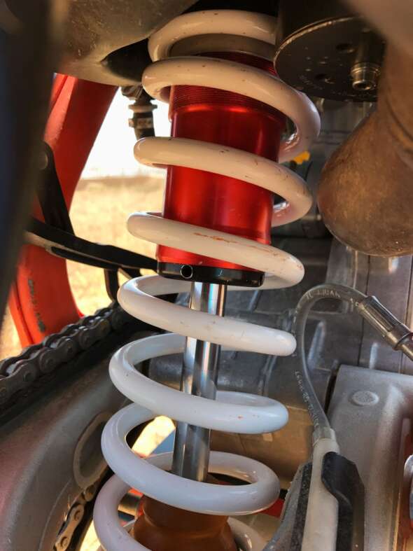 WP Cone Valve Fork And Trax Shock Keefer, Inc. Tested