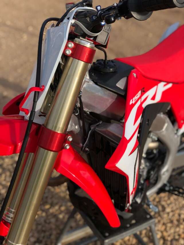 Ride Engineering’s 2019 Honda CRF450RWE Triple Clamp Keefer, Inc. Tested