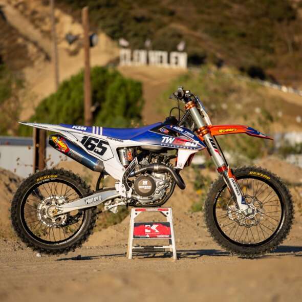 2020 KTM 450 SX-F World Vet Race Build Parts List - Keefer, Inc. Tested