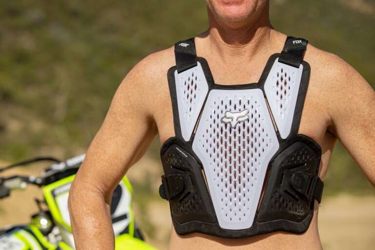 Fox Raceframe Impact D30 Soft Back Chest Protector Keefer, Inc. Tested