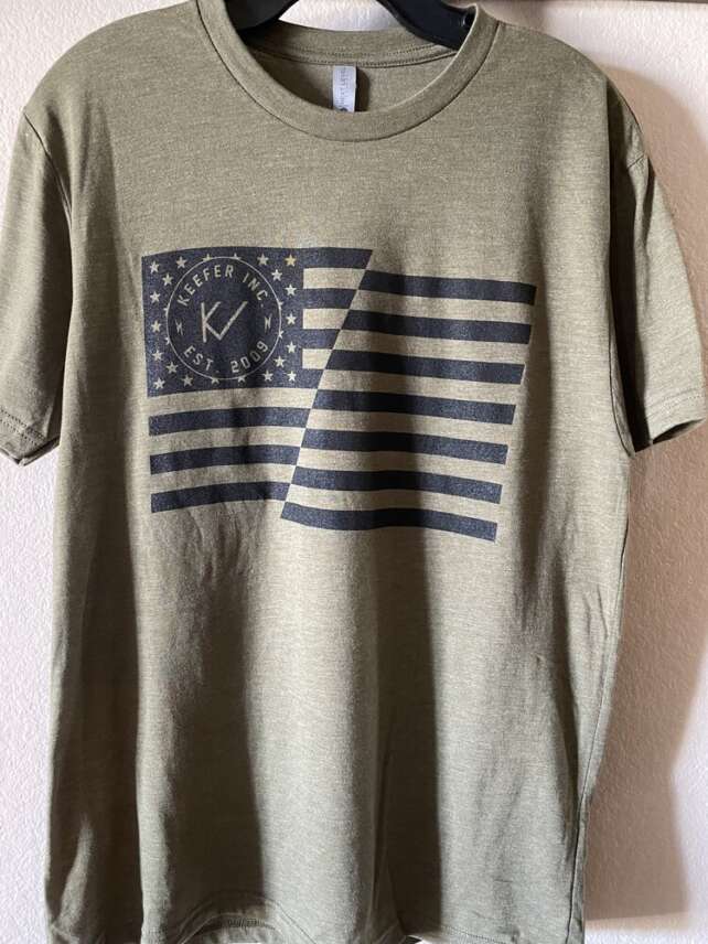 KEEFER TESTED “AMERICAN MADE” TEE - Keefer, Inc. Tested