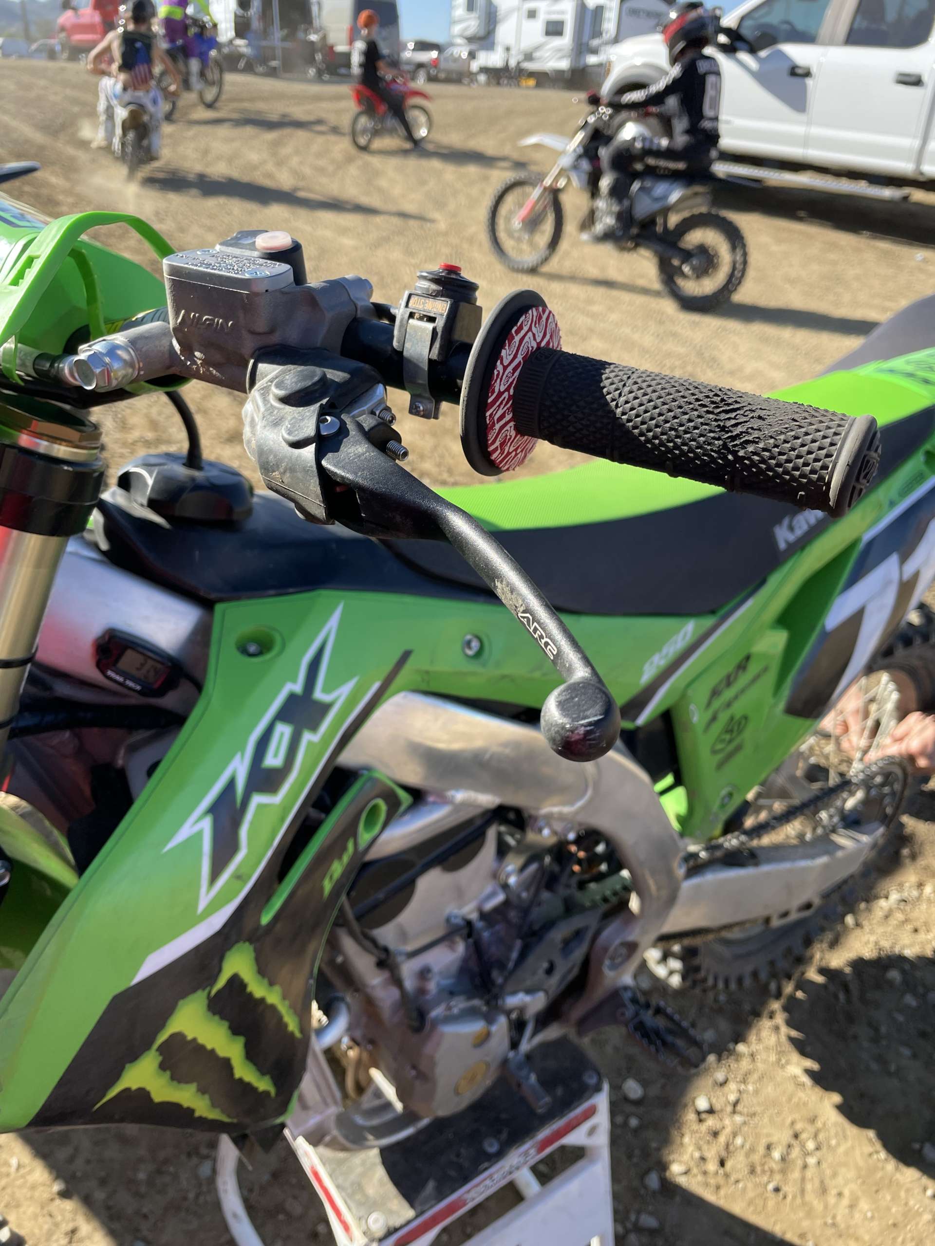 ARC Hydraulic Folding Clutch Lever & Power Lever (Kawasaki KX250/450