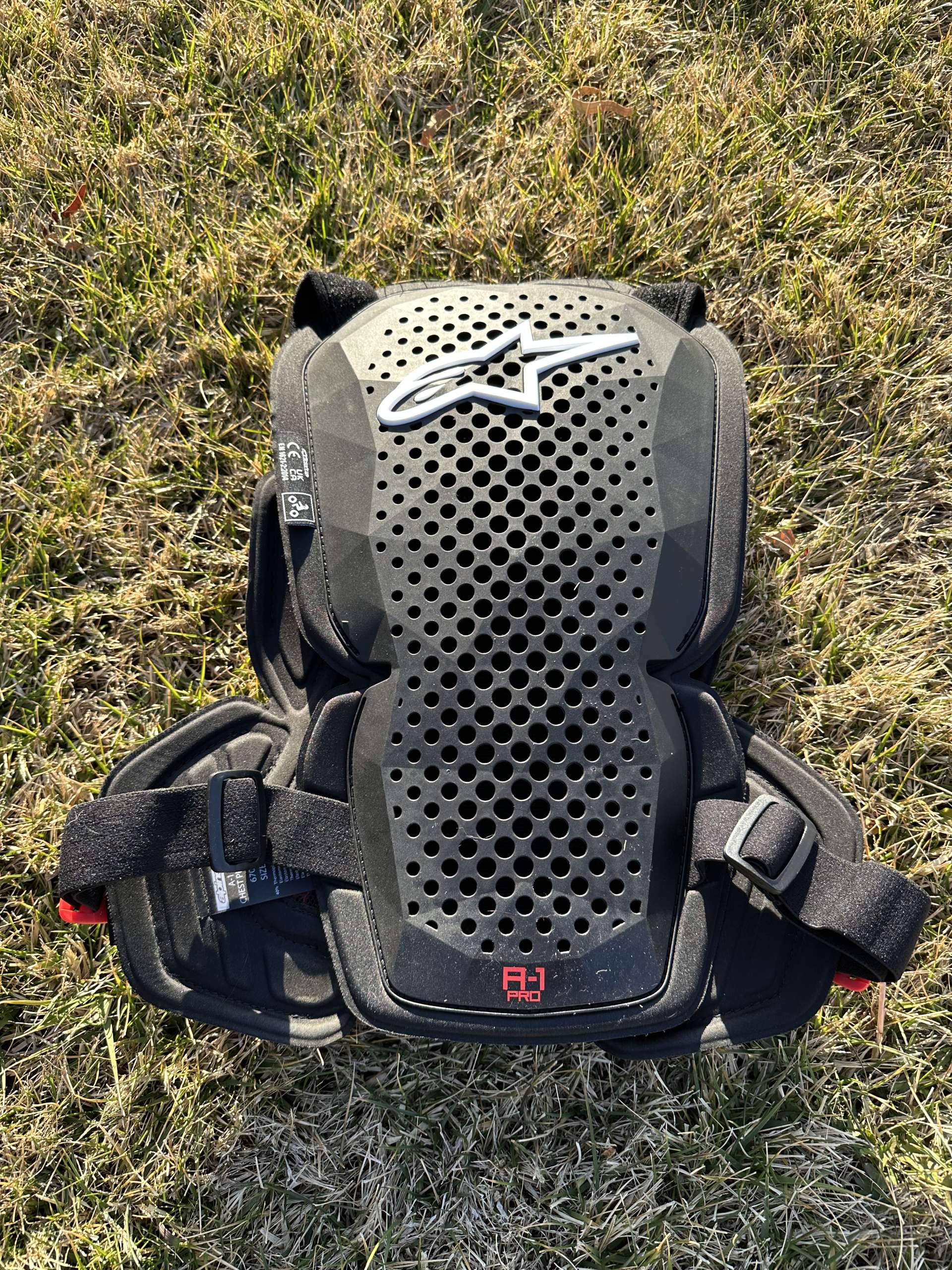 Alpinestars A-1 Pro Chest Protector – Keefer, Inc. Tested