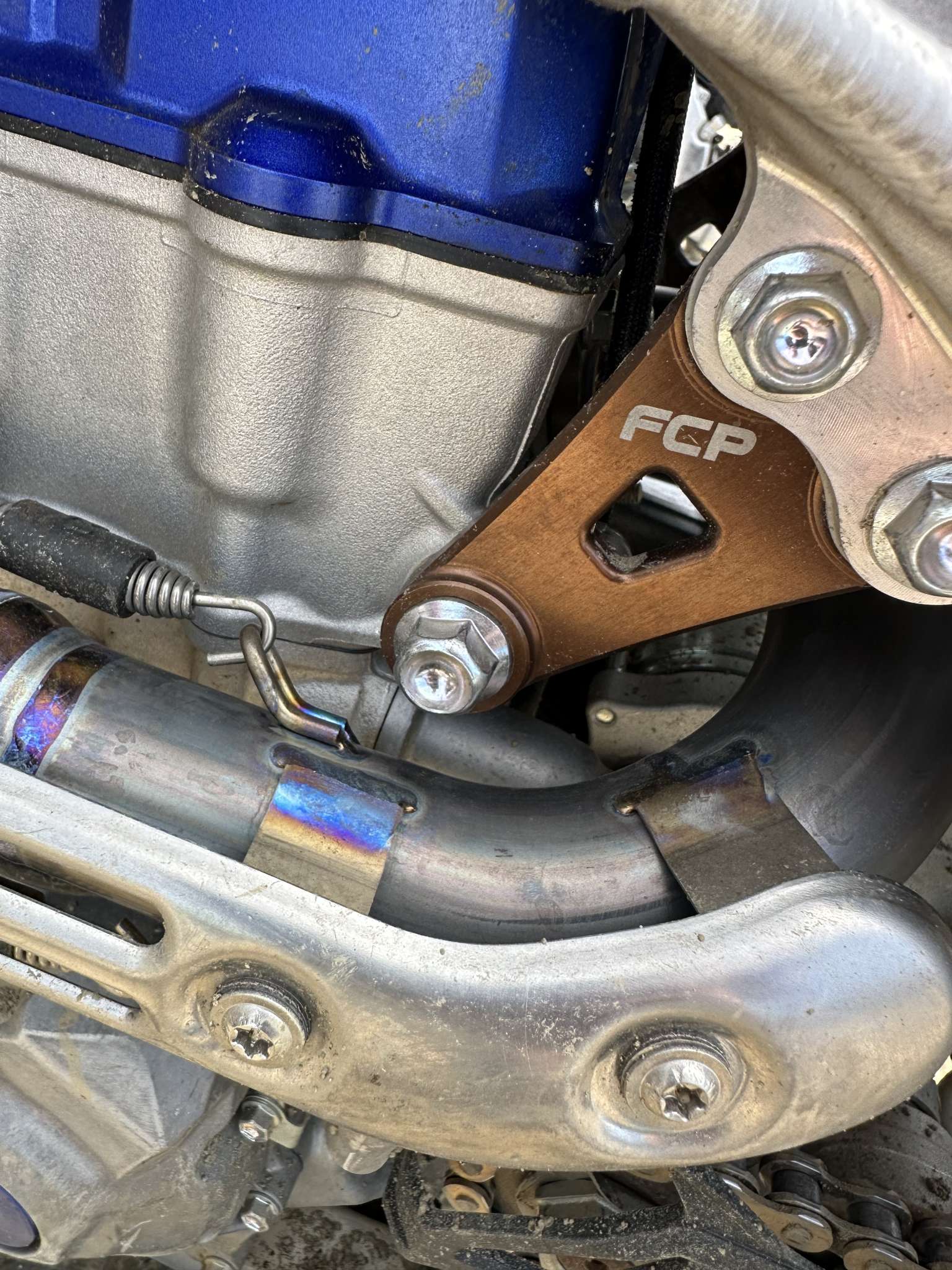 FCP Engine Mounts 2023 YZ450F Keefer, Inc. Tested