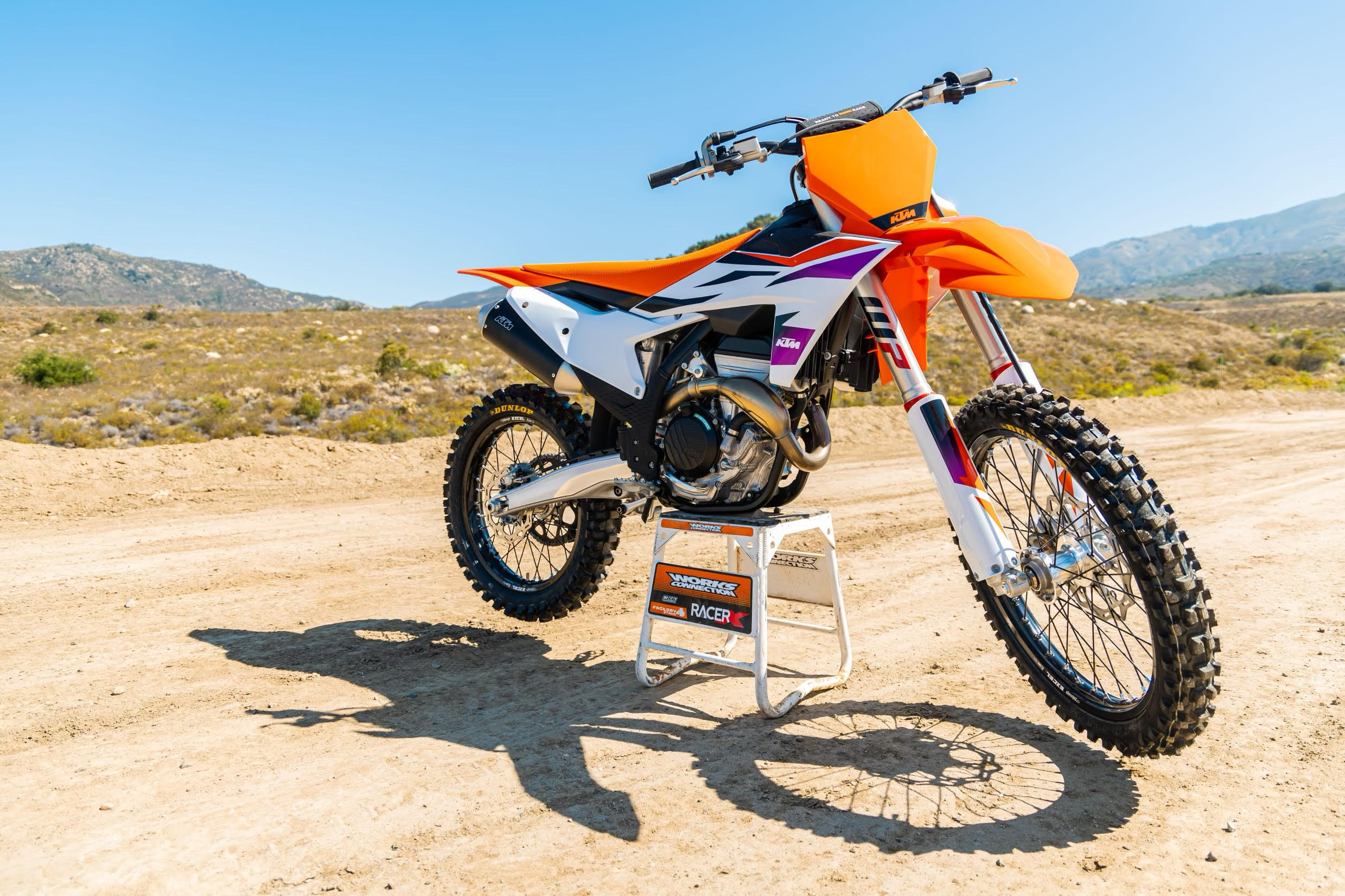 2024 KTM 350 SXF Baseline Suspension Settings Keefer, Inc. Tested