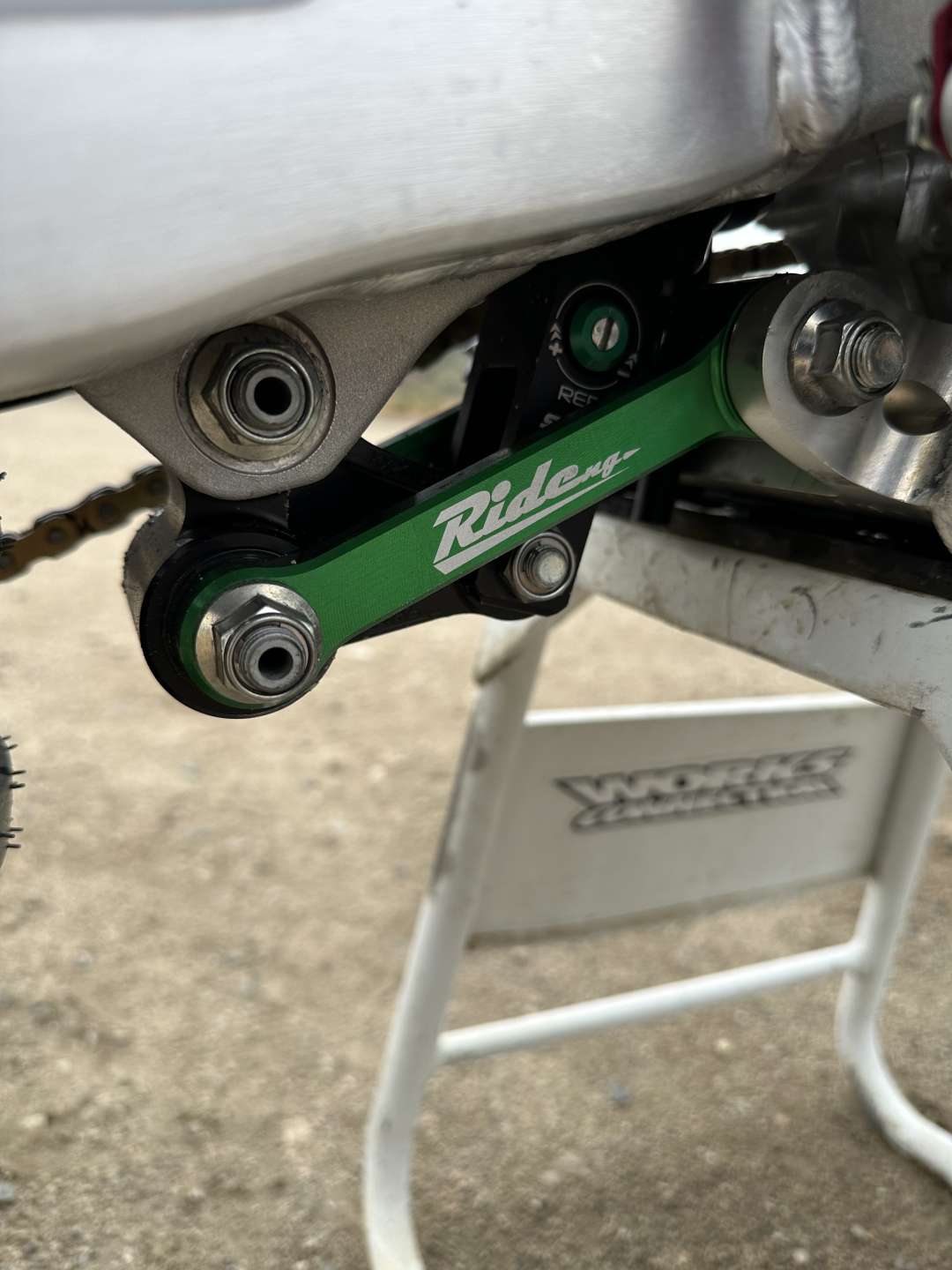 Ride Engineering Full Linkage System (2023 KX450/SR) – Keefer, Inc. Tested