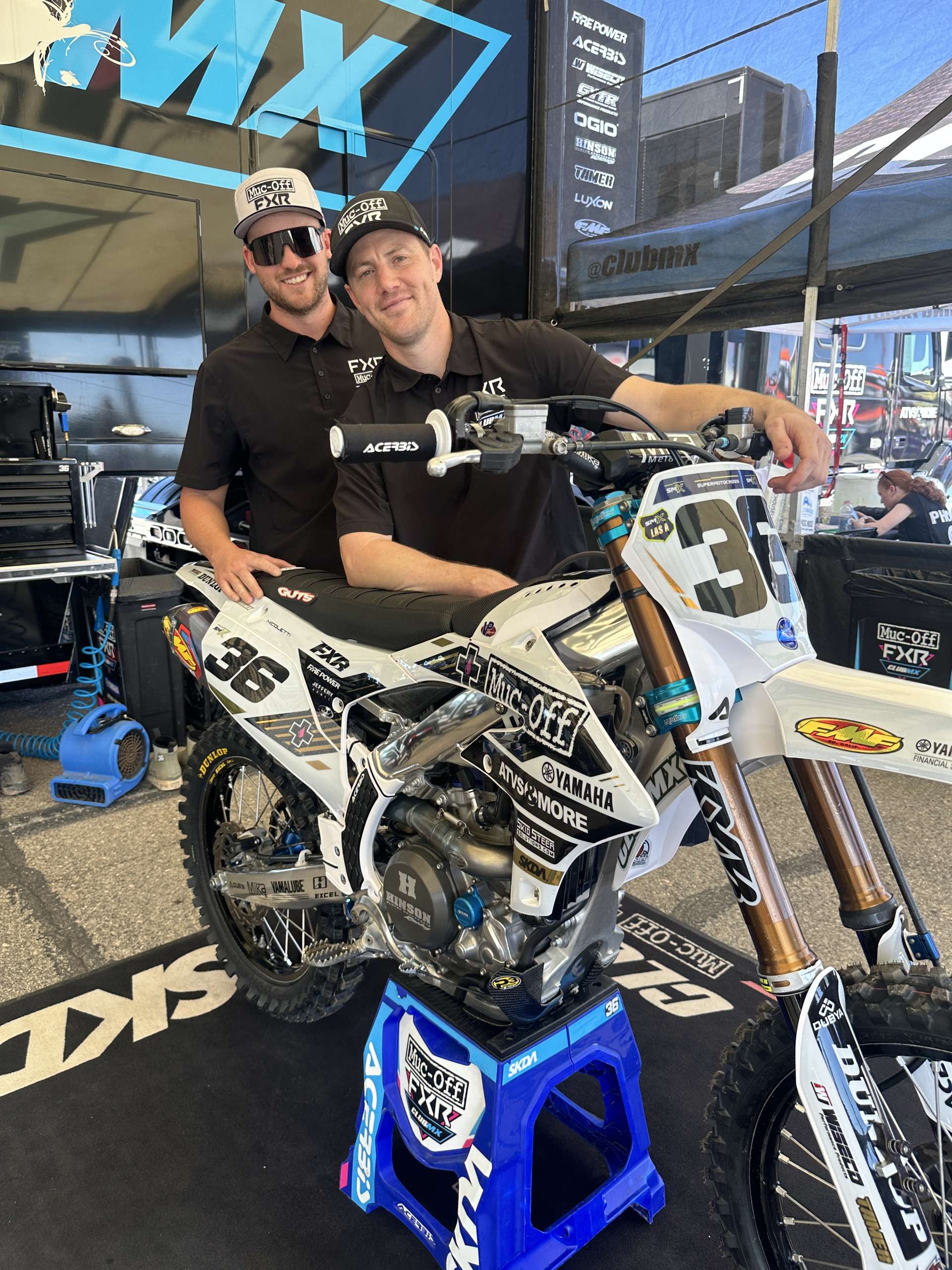Inside Phil Nicoletti's Club MX/FXR Yamaha YZ450F – Keefer, Inc
