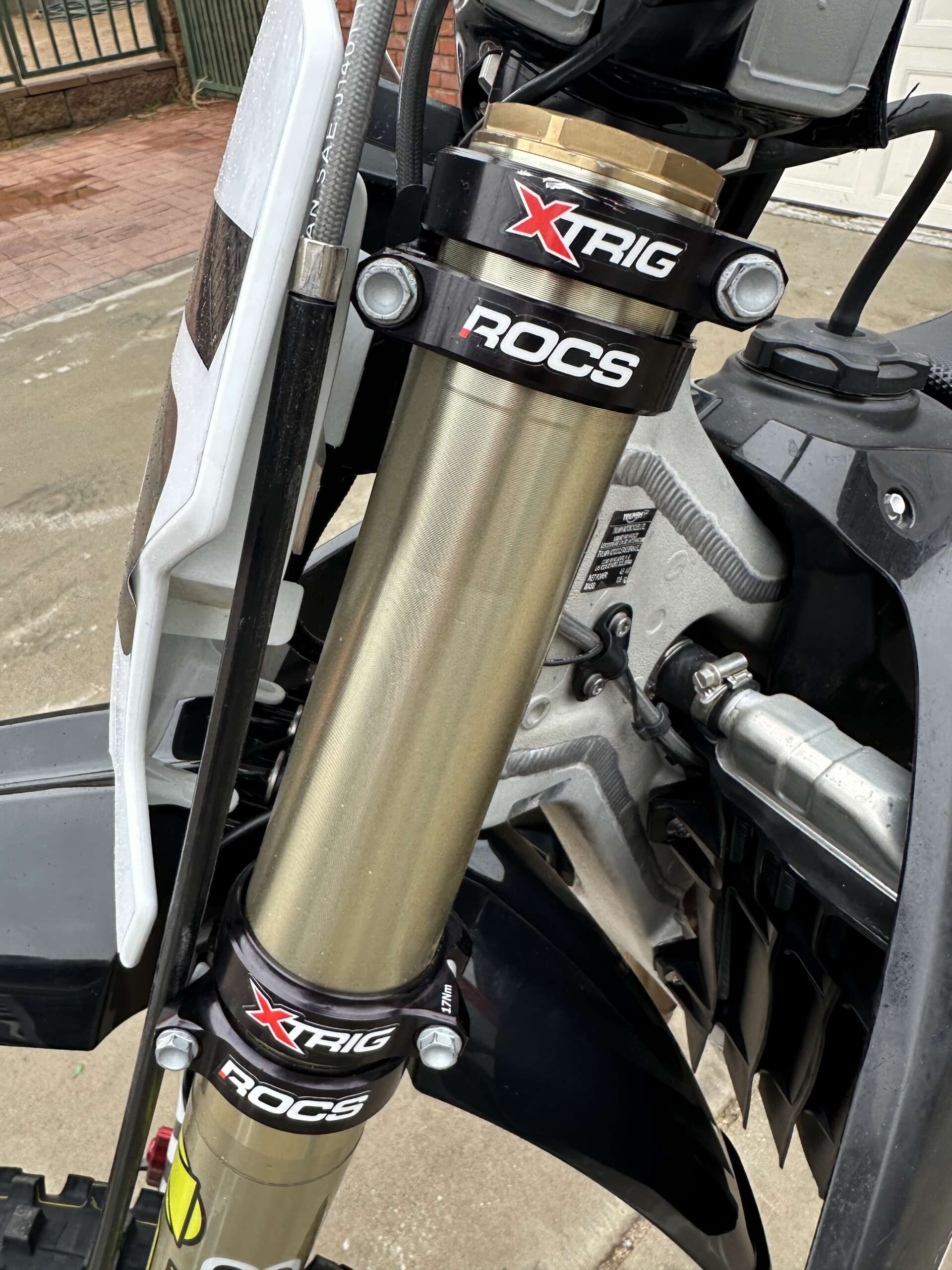 X-Trig ROCS Tech Triple Clamps (Triumph TF-250-X/TF-450 RC Edition