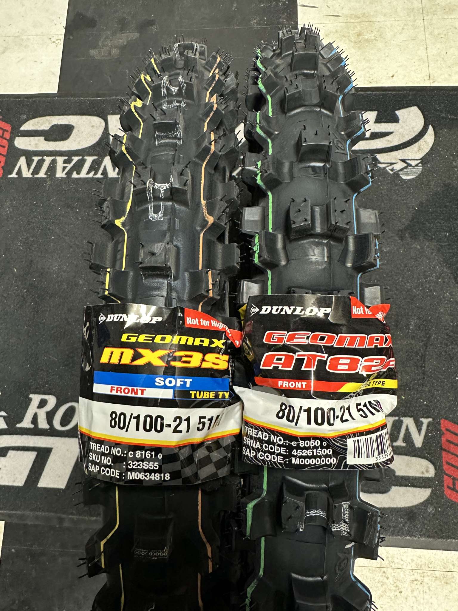 Dunlop MX3S Or The Dunlop AT82 Front Tire? An East Coast Front