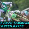 Inside Enzo Temmerman’s Team Green KX250