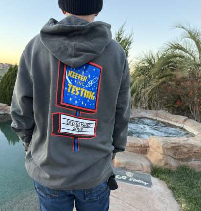 KEEFER TESTED "ASTRO BURGER" PULLOVER HOODY