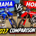 2027 Honda CRF450R vs. Yamaha YZ450F Comparison Part Two